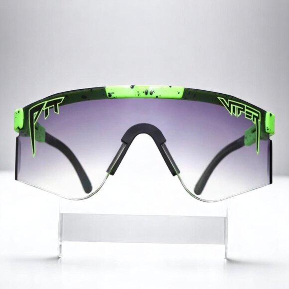 Pit Viper Boomslang Sunglasses Faded Lens Blocks 100% UVA & UVB Beach Sports NWT - Picture 4 of 7
